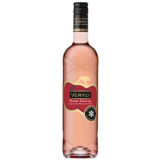 Boisson Aromatisée à Base de Vin Rosé Saveur Cerise VERYLY