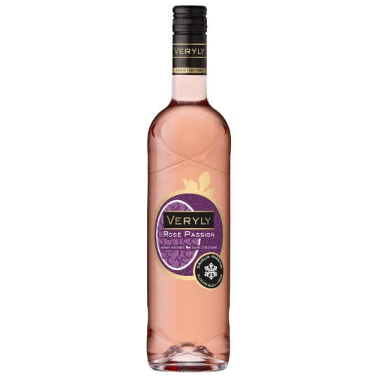 Boisson Aromatisée à Base de Vin Rosé Saveur Passion VERYLY