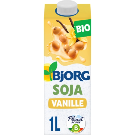 Boisson Végétale Soja Vanille Bio BJORG