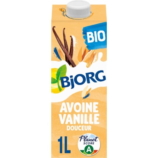 Boisson Végétale d'Avoine Vanille Bio BJORG