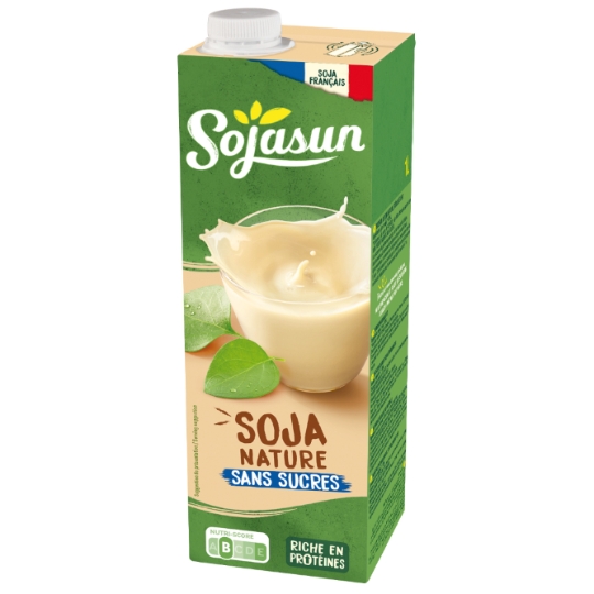 Lait Soja Sans Sucres SOJASUN