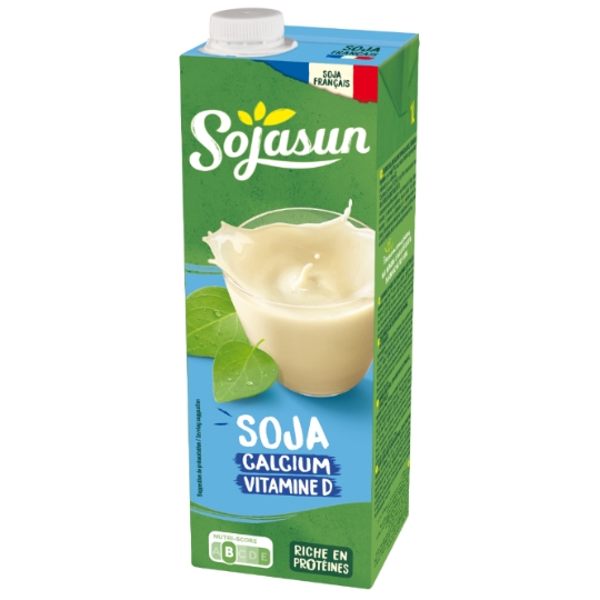 Lait Soja Calcium Vitamine D SOJASUN
