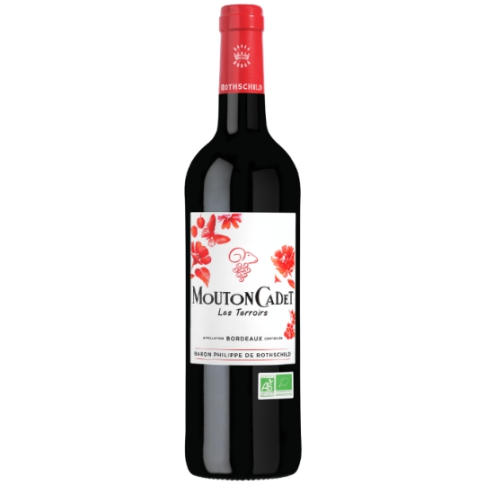 Vin Rouge A.O.P. Bordeaux Bio Baron Philippe de Rothschild MOUTON CADET