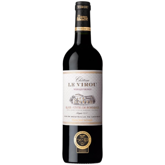 Vin rouge Blaye - Côtes de Bordeaux CHATEAU VIROU VIEILLES VIGNES