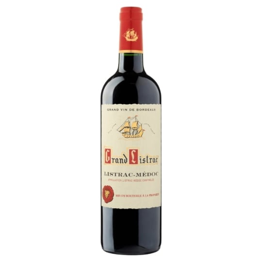 Vin Rouge Bordeaux Médoc GRAND LISTRAC