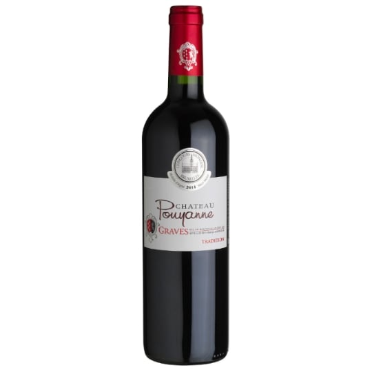 Vin rouge Graves AOC CHATEAU POUYANNE