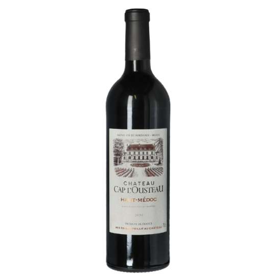 Vin Rouge A.O.P. Haut-Médoc CHATEAU CAP L'OUSTEAU