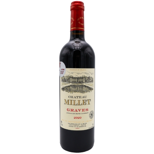 Vin Rouge AOC Graves 13,5% CHATEAU MILLET