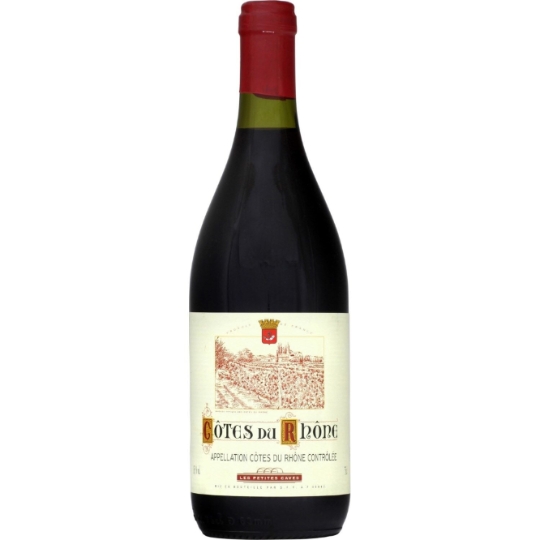 Vin Rouge A.O.P. Côtes-Du-Rhône LES PETITES CAVES