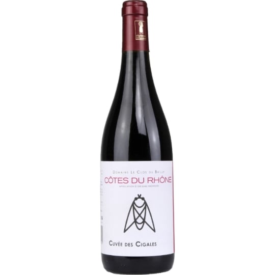 Vin Rouge Côtes Du Rhône AOP DOMAINE LE CLOS DU BAILLY