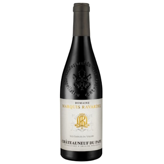 Vin Rouge AOP Châteauneuf du Pape DOMAINE MARQUIS RAVARDEL