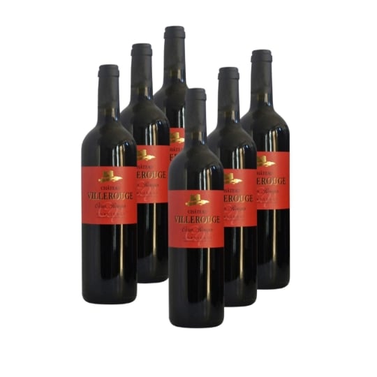 Vin Rouge Languedoc-Roussillon CHATEAU VILLEROUGE OCRES ROUGES