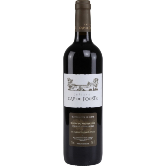Vin Rouge Languedoc-Roussillon AOP CHATEAU CAP DE FOUSTE