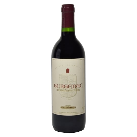 Vin Rouge A.O.P. Bordeaux Bergerac LES PETIES CAVES