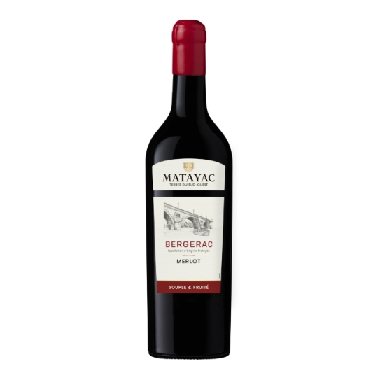 Vin Rouge Merlot AOP Bergerac MATAYAC