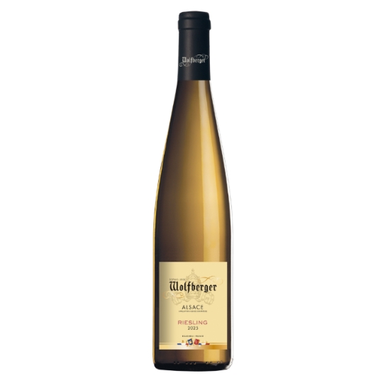 Vin Blanc Moelleux A.O.P. Alsace Riesling Sec WOLFBERGER
