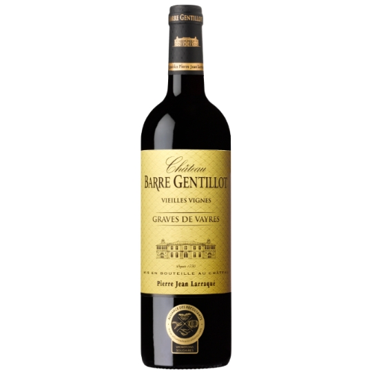 Vin Blanc A.O.P Graves de Vayres CHATEAU BARRE GENTILLOT VIEILLES VIGNES