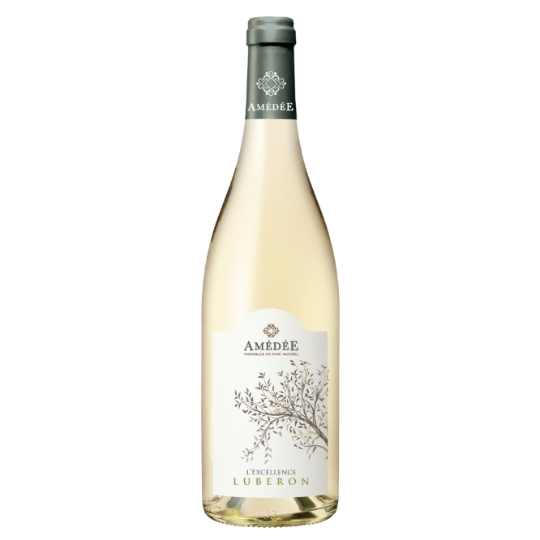 Vin Blanc AOC l'Excellence Luberon AMEDEE