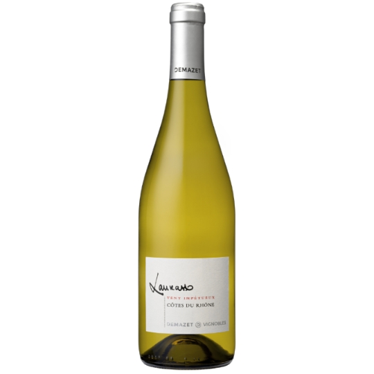 Vin Blanc AOC Côtes du Rhône Cuvée Laurasso Vent Impétueux DEMAZET