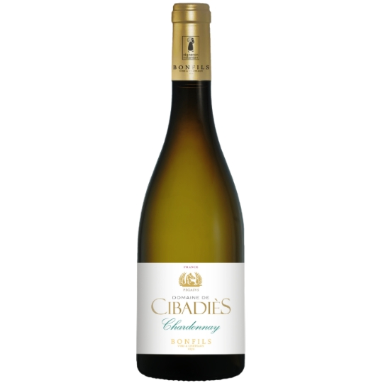 Vin Blanc IGP Pays d’Oc Chardonnay DOMAINE DE CIBADIES