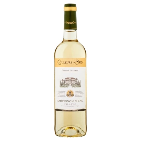 Vin Blanc Pays D'Oc COULEURS DU SUD