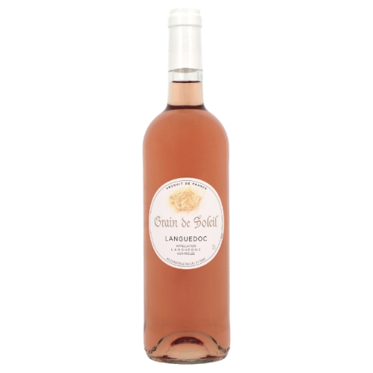 Vin Rosé A.O.P. languedoc les Petites Caves GRAIN DE SOLEIL