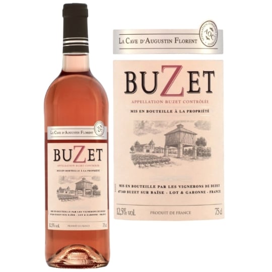 Vin Rosé A.O.P. Buzet LA CAVE D'AUGUSTIN FLORENT
