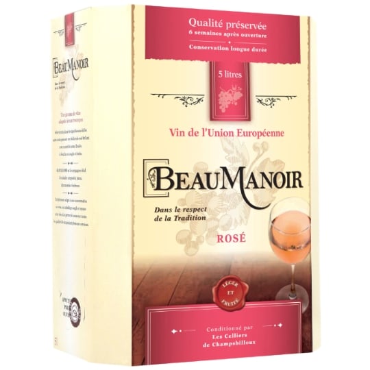 Vin Rosé Vin de l'Union Europeenne BEAUMANOIR