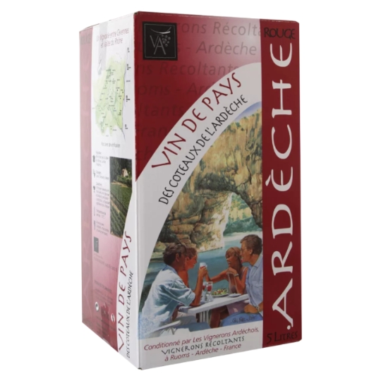 Vin Rouge AOP Coteaux de l'Ardèche CELLIER DU PONT D'ARC