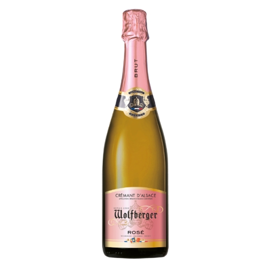 Crémant A.O.P. d'Alsace Brut Rosé WOLFBERGER