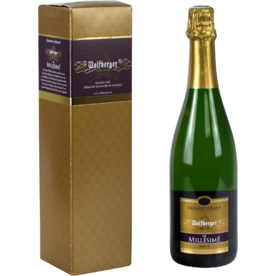 Crémant A.O.P. d'Alsace Brut WOLFBERGER