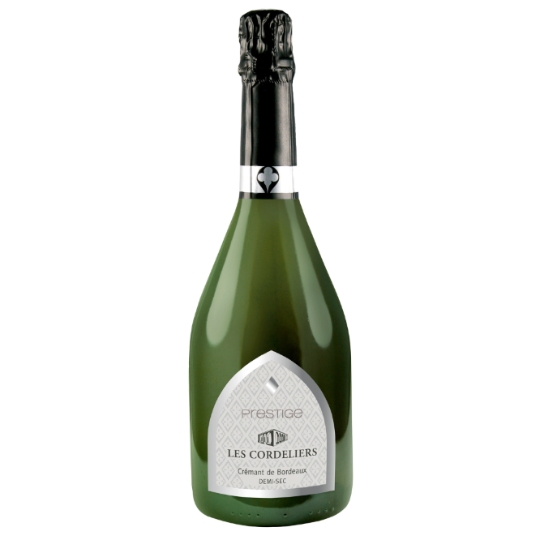 Vin pétillant Crémant de Bordeaux demi sec LES CORDELIERS