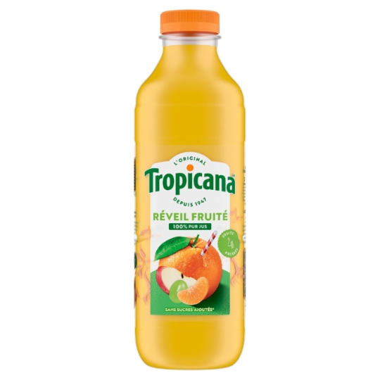 Jus de Fruits Multifruits Réveil Fruité Pur Jus TROPICANA