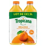Jus d'Orange Pressée Sans Pulpe Pur Jus TROPICANA