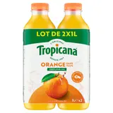 Jus d'Orange Pressée Sans Pulpe Pur Jus TROPICANA