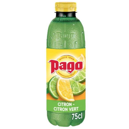 Jus de Fruits Citron Citron Vert PAGO