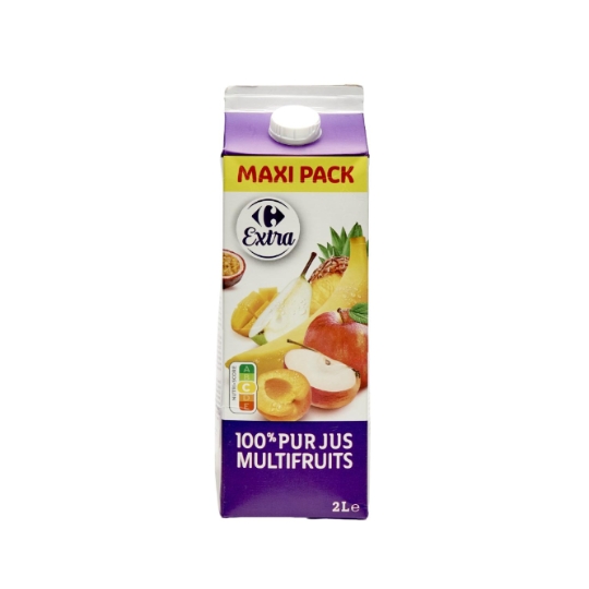 Jus multifruits pur jus CARREFOUR EXTRA