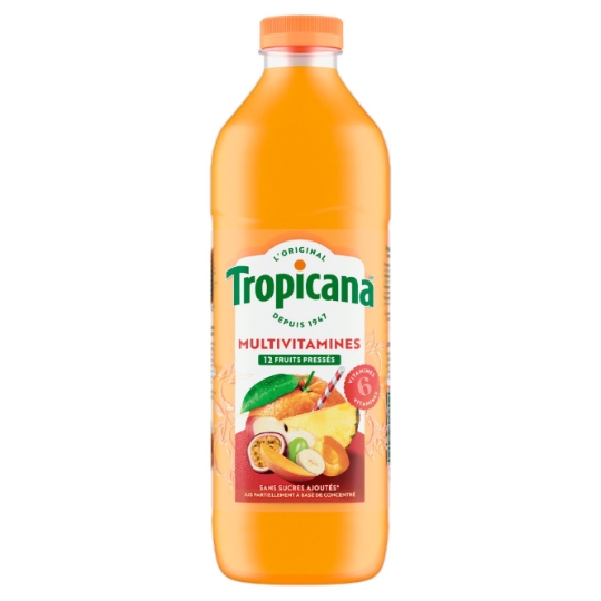 Jus Multifruits Multivitaminés Pur Jus TROPICANA