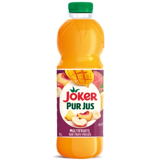 Jus Multifruits Engagé Sans Sucres Ajoutés JOKER