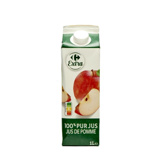 Jus de pomme pur jus CARREFOUR EXTRA