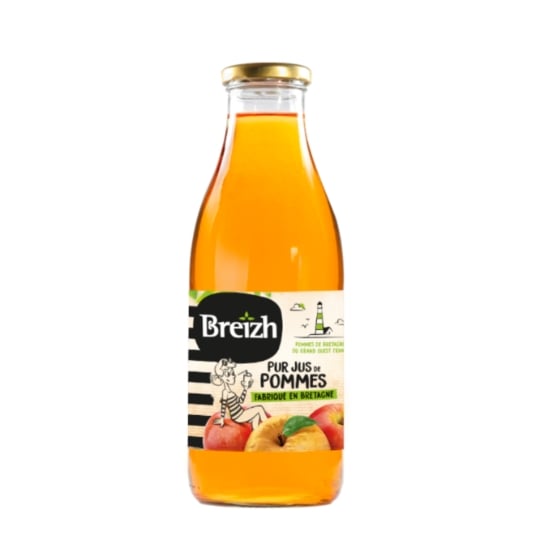 Jus de Pomme Fabriqué en Bretagne BREIZH'POM