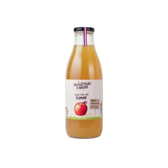 Jus de Pomme 100% Pur Jus LES PRODUCTEURS D'ABORD