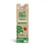 Jus de Pomme 100% Pur Jus Non Filtré Pommes Non Traitées Sans Sucre Ajouté SOUS LE POMMIER