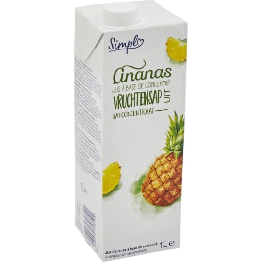 Jus d'Ananas à Base de Jus Concentré SIMPL