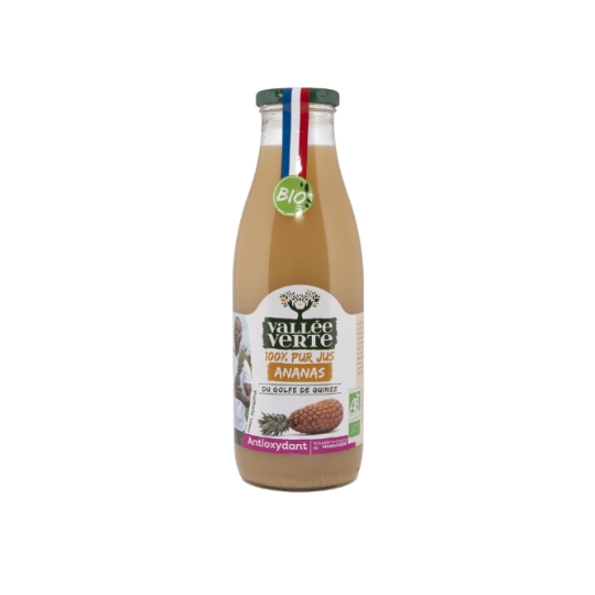 Jus d'Ananas 100% Pur Jus Bio VALLEE VERTE