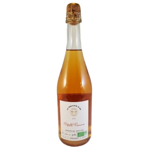 Jus de Pomme Pétillant Sans Alcool LE PRESSOIR D'OR