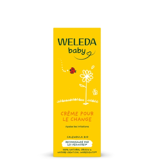 Crème change bébé au Calendula WELEDA