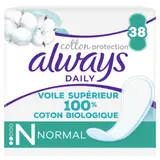 Protège-slips Normal 100% Coton Bio Daily ALWAYS