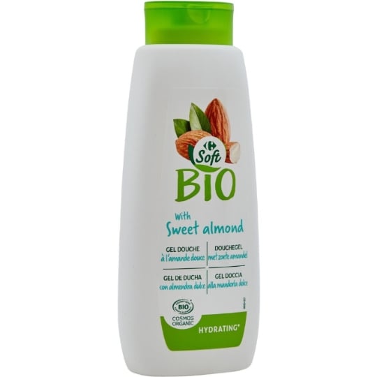 Gel douche Amande Douce CARREFOUR SOFT BIO
