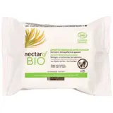Lingettes Démaquillantes Visage Yeux Lèvres NECTAR OF BIO